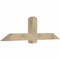 Ekena Millwork Eugene Rough Sawn Timber Gable Bracket, Douglas Fir, 72"W x 21"H x 6"D x 6"F, 7/12 Pitch GBW072X21X0606EUG00RDF - alternate 5